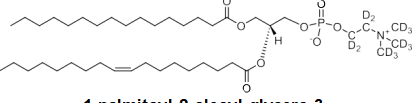 1-palmitoyl-2-oleoyl-glycero-3- phosphocholine-d13